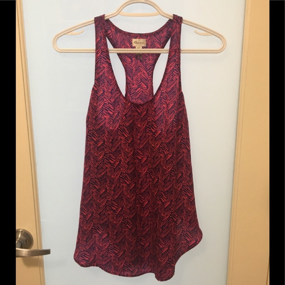 Dynamite Chevron Patterned Tank - Picture 1 of 3